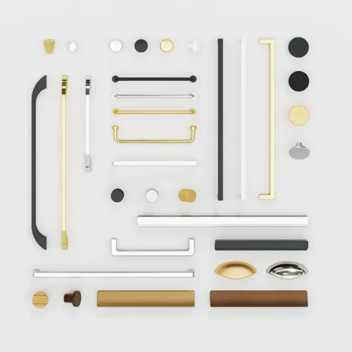 Find the perfect handle for your bathroom furniture, whether you prefer chrome, brass, black, feminine or minimalist style – the handle completes the overall look of your bathroom
